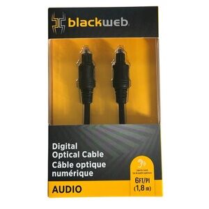 *FREE WITH PURCHASE* NWOT BLACKWEB DIGITAL OPTICAL CABLE